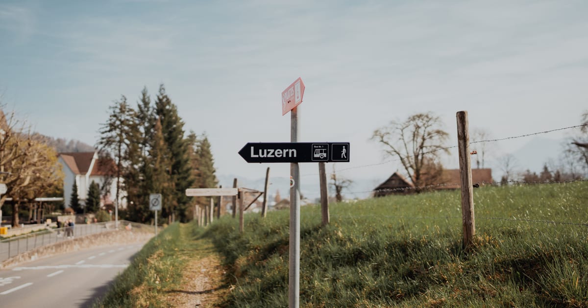 Flughafentransfer nach Lucerne, Schweiz