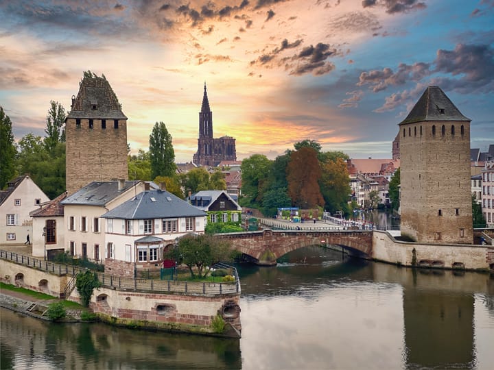 Privater Transfer Frankfurt Flughafen nach Alsace Wine Route